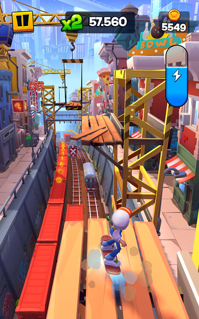 Screenshot of Hoverboard Heroes