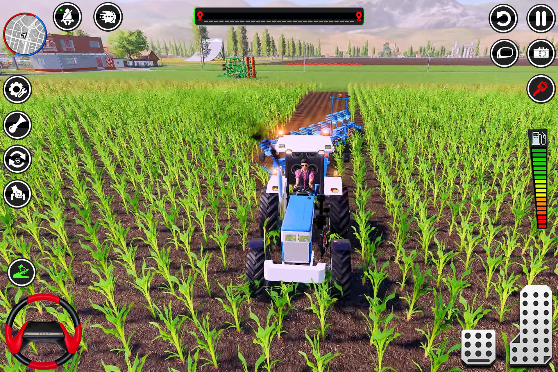 Jogo de trator de fazendeiro moderno 3D versão móvel andróide iOS apk baixar  gratuitamente-TapTap