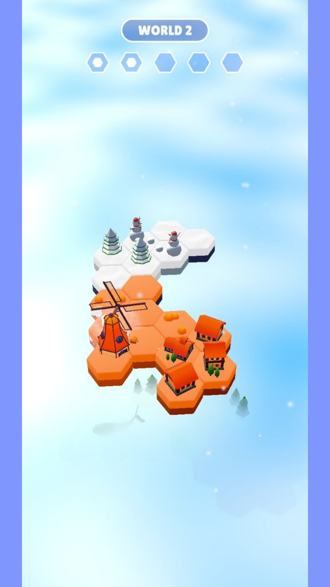 Tiled world ゲームのスクリーンショット