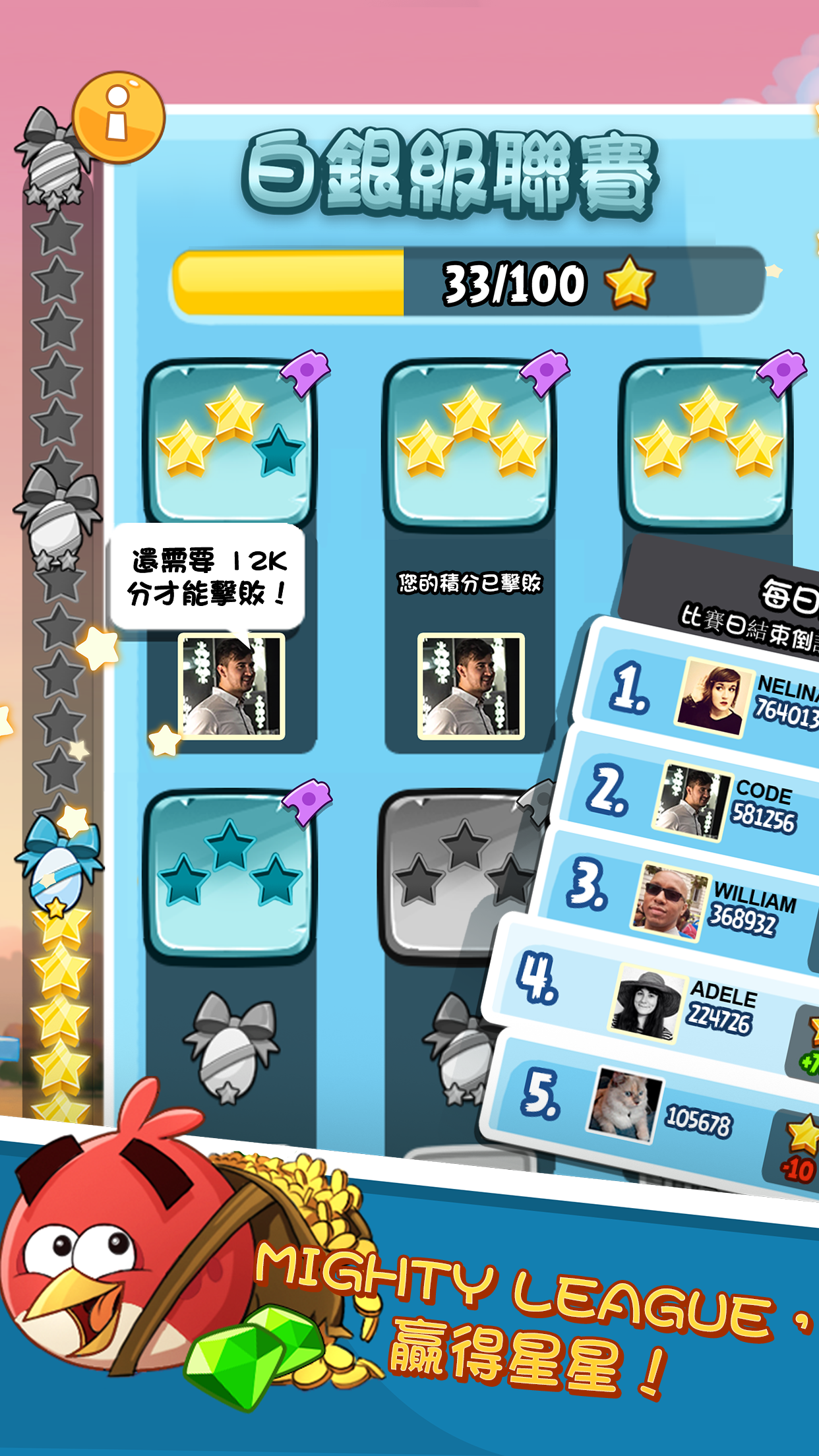 Angry Birds Classic 遊戲截圖