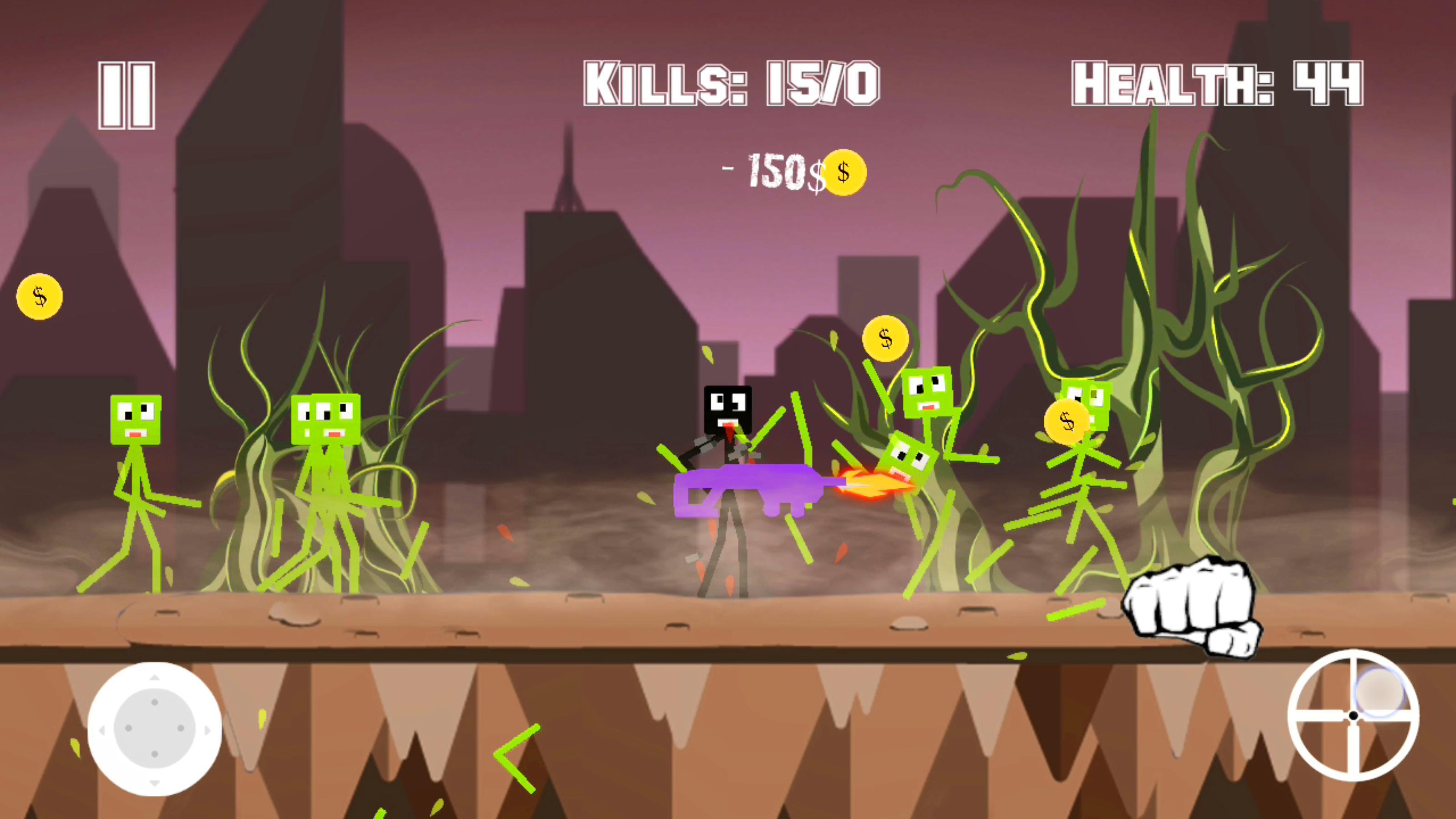 Anger of Stickman ゲームのスクリーンショット