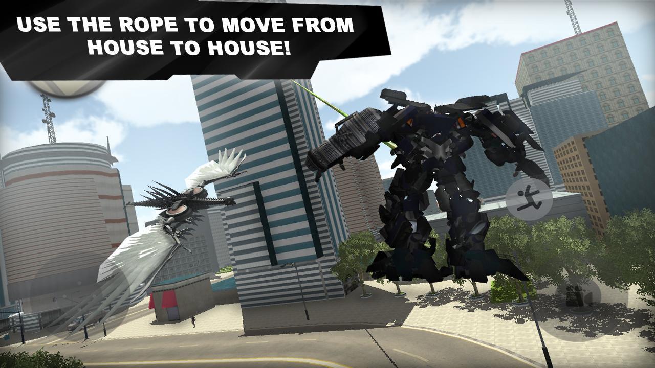 Carobot X Ray: Rope Hero Game Screenshot