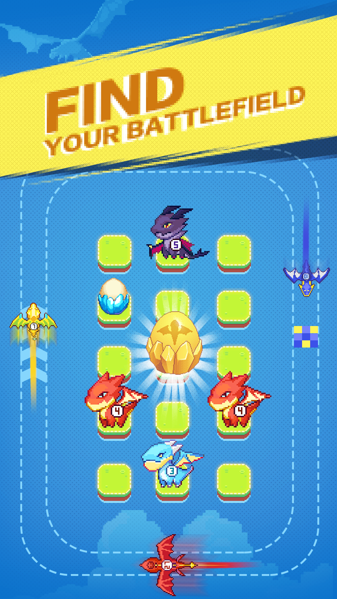 Merge PixelDragon Game Screenshot