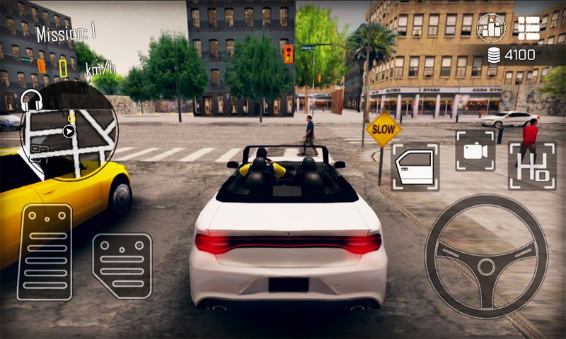 Screenshot of Real Parking  - Driving school Open Word Simulator