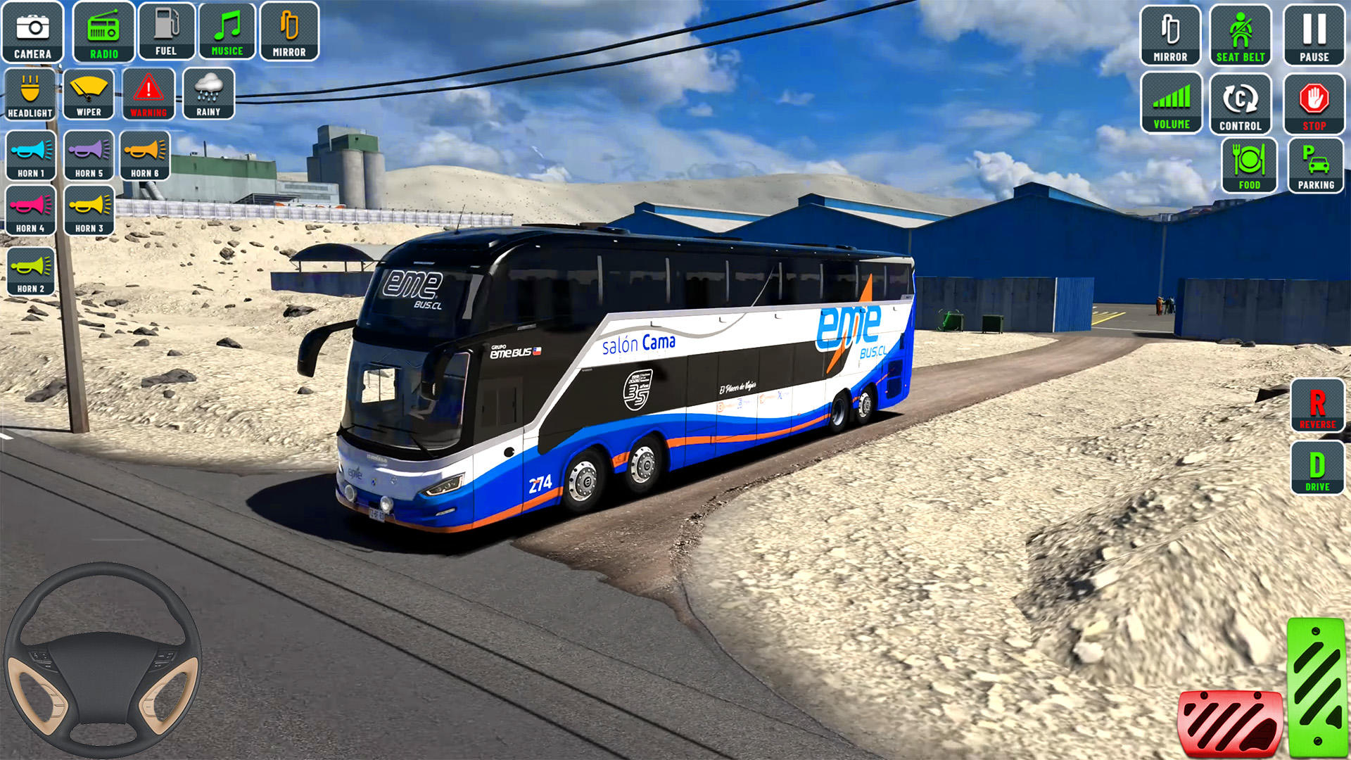 Bus Driving Simulator City Bus 게임 스크린샷