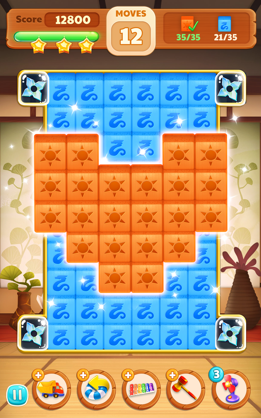 Mahjong Blast Game Screenshot
