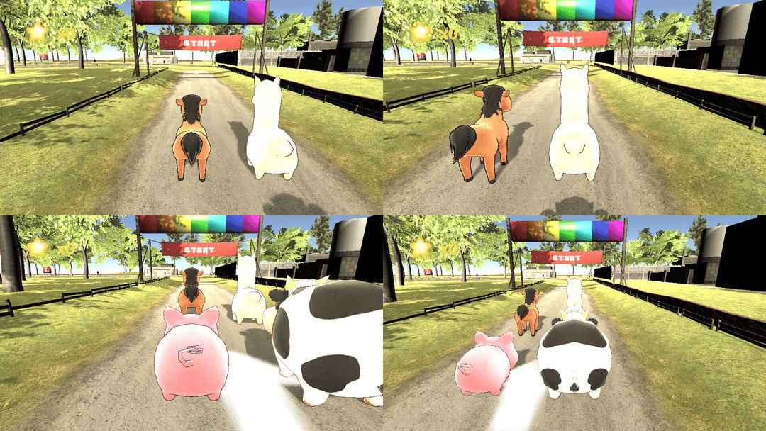 Screenshot of Animal Race Party