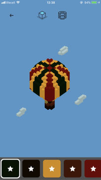 Flamingo - 3d Voxel Coloring Game Screenshot