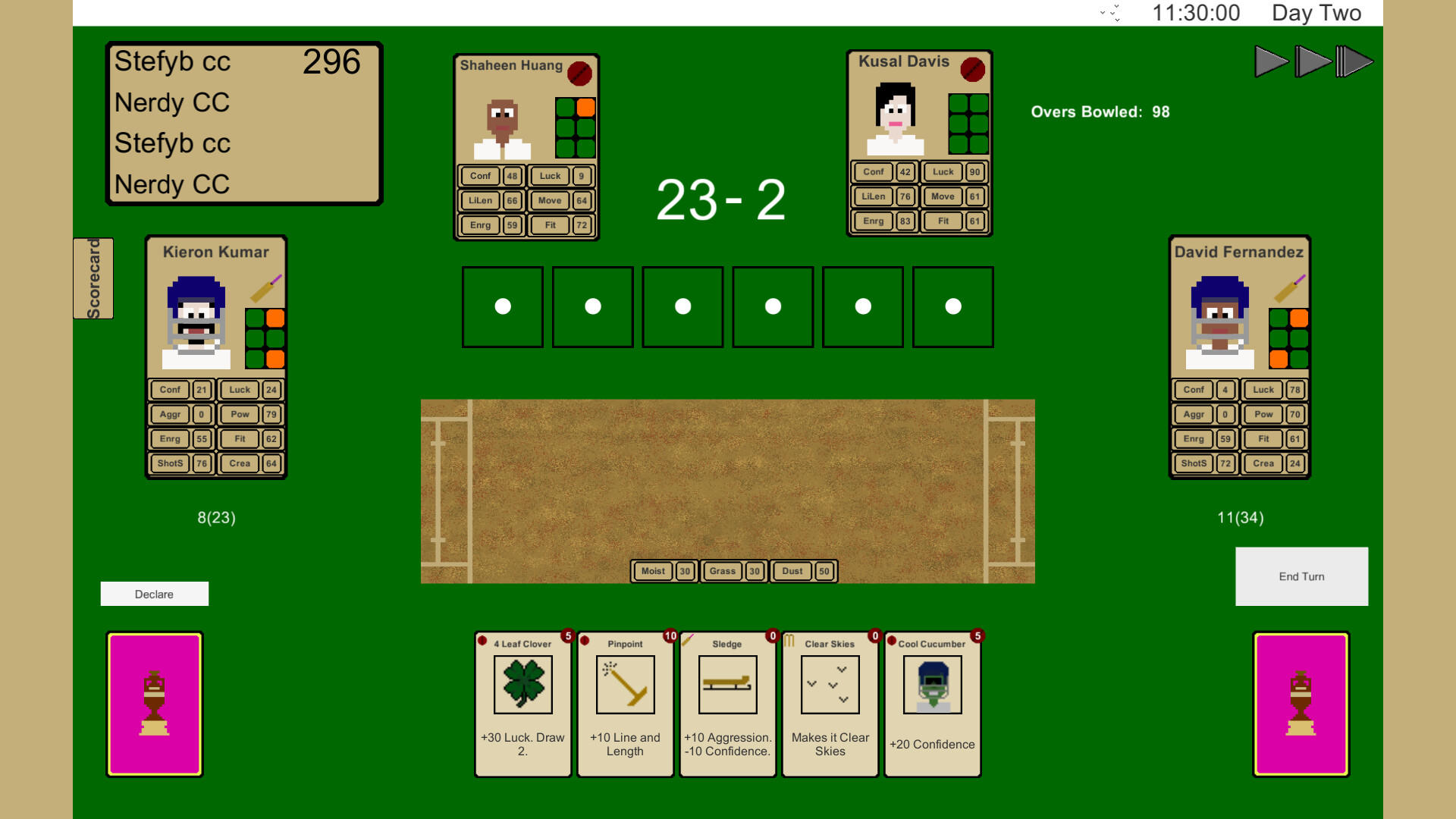Cool Cucumber Cricket screenshot game