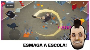 Captura de Tela do Jogo Smash the School - Antistress!