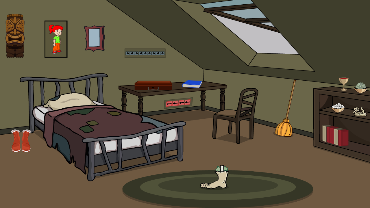 Zombie Coffin Escape 2 Game Screenshot