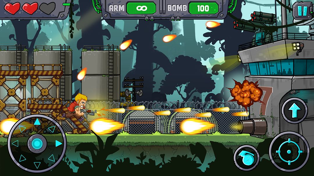 Screenshot of Metal Shooter: Super Soldiers