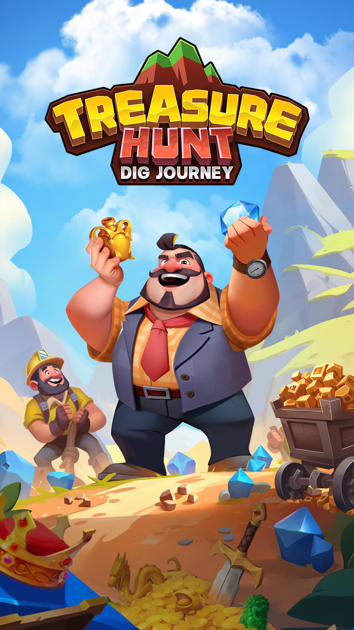 Treasure Hunt: Dig Journey Game Screenshot