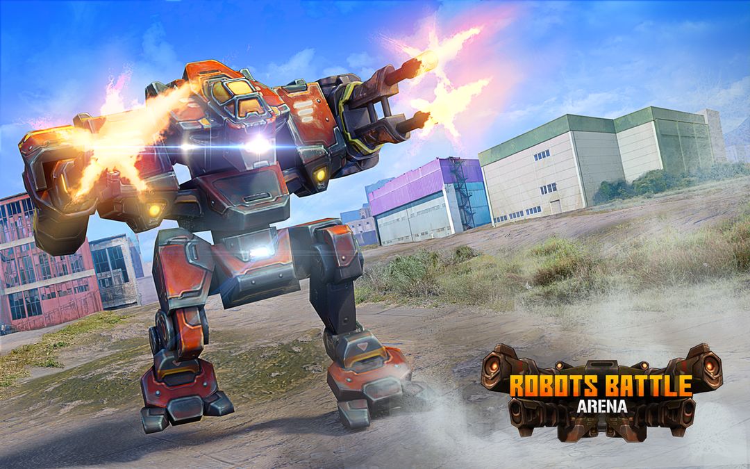 Robots Battle Arena: Mech Shooter & Steel Warfare screenshot game