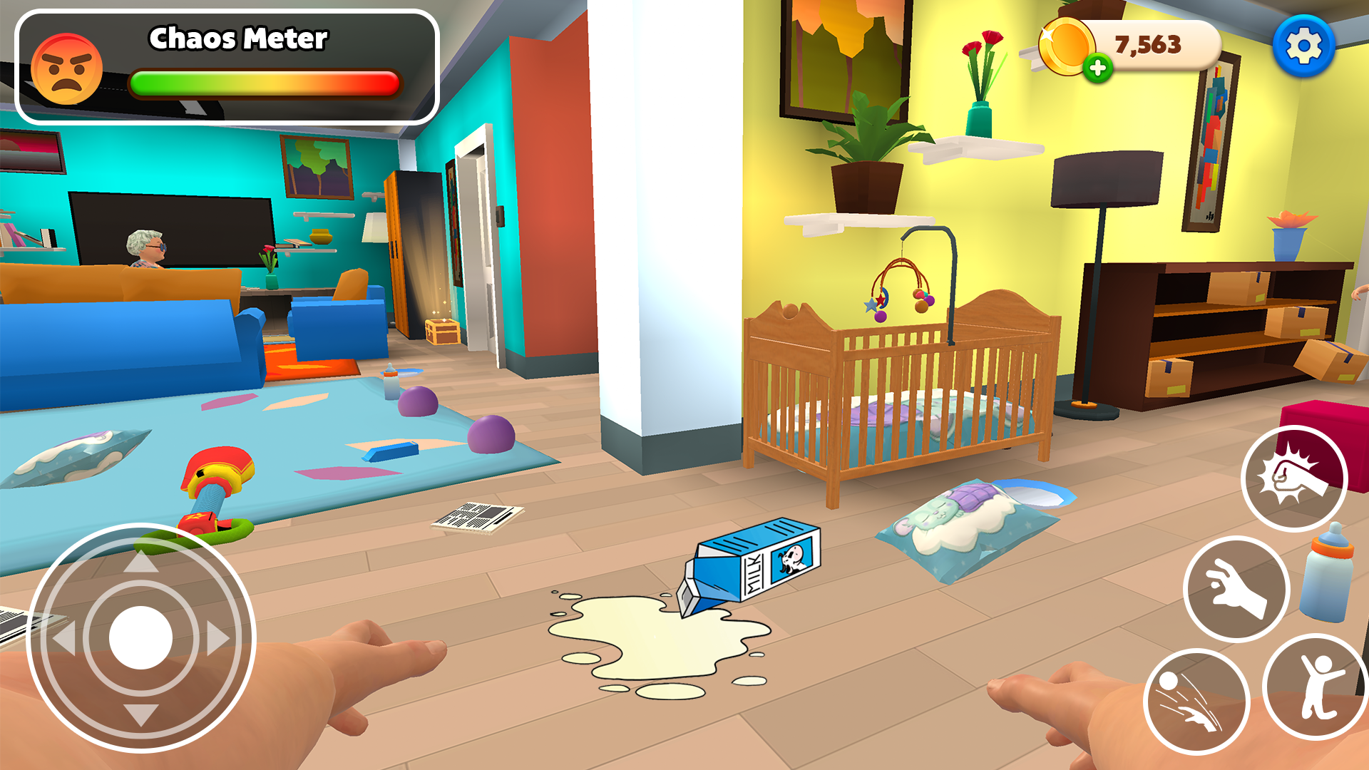 Naughty Prankster Life Sim 3D Game Screenshot