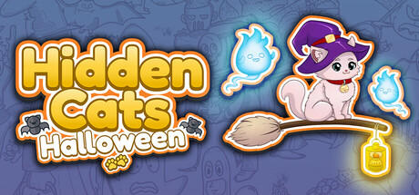 Banner of Hidden Cats - Halloween 