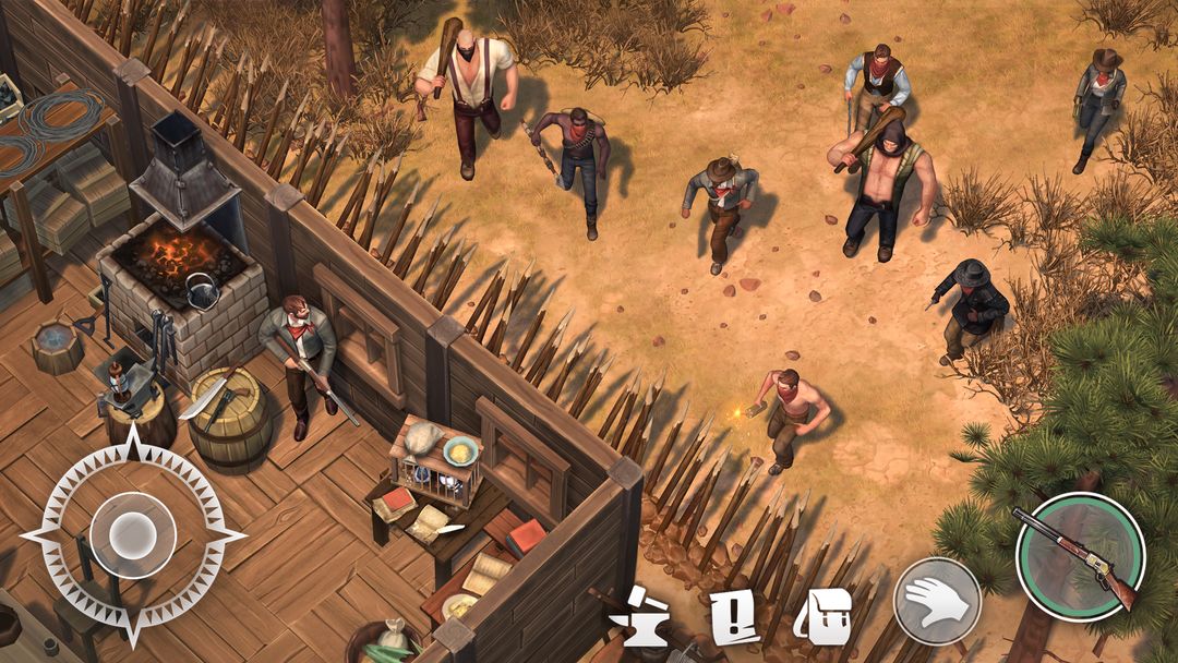 Westland Survival: Cowboy Game ภาพหน้าจอเกม