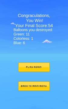 Cuplikan Layar Game Just A Balloon Popping Game