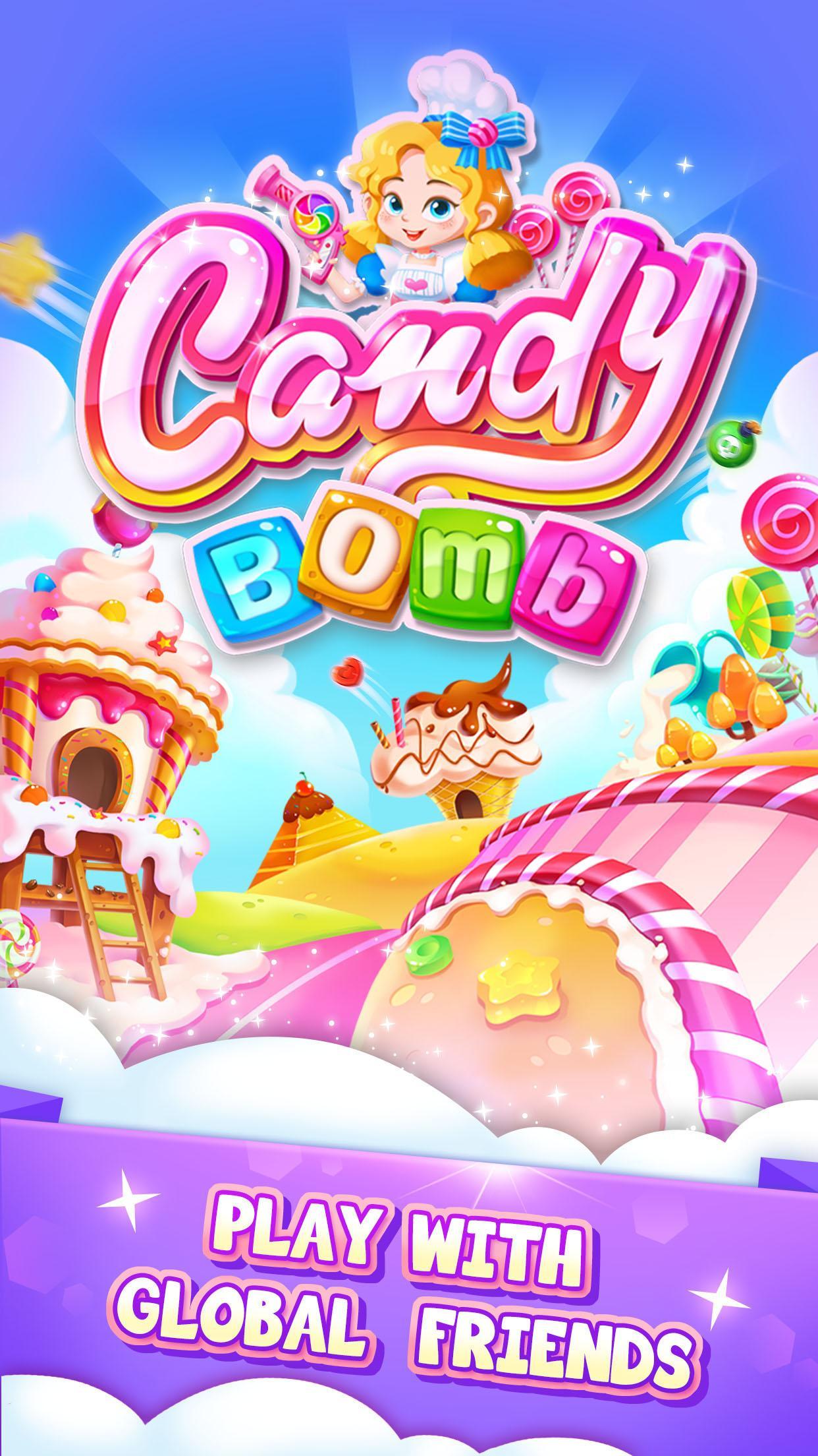 Screenshot 1 of Candy Bomb - Match 3 Games Libre 1.1.5