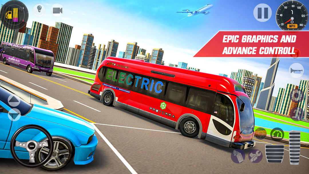 New City Coach Bus Simulator Game - Bus Games 2021遊戲截圖