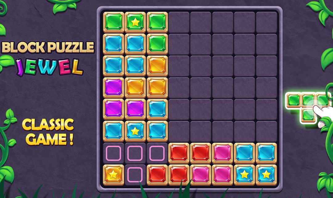 Jewel  Block Puzzle Classic 게임 스크린 샷