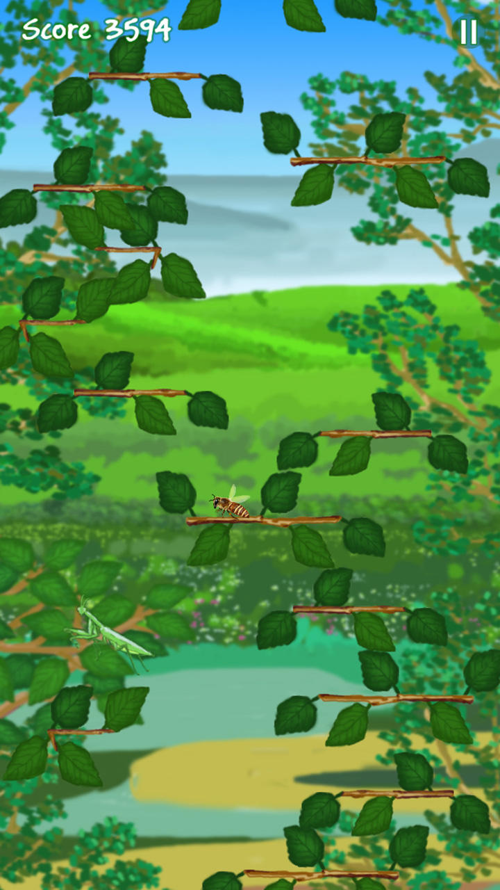 跳跃的螳螂 Mantis Jump 遊戲截圖