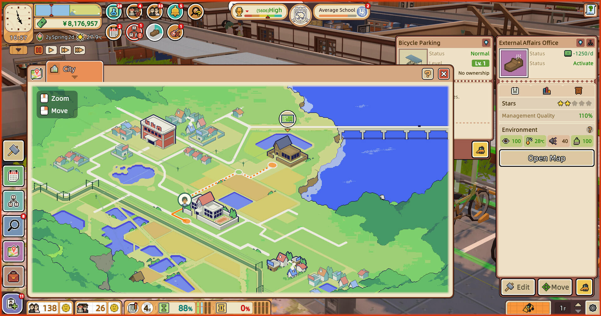 Let's School Homeroom Game Screenshot