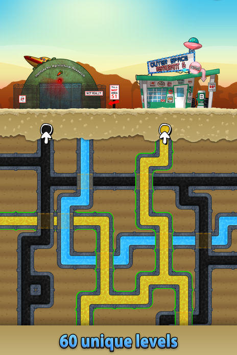 PipeRoll Oil Game Screenshot