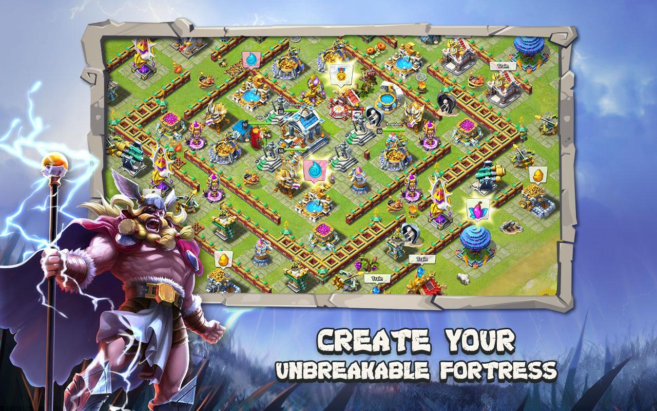 Скриншот игры Clash of Gods