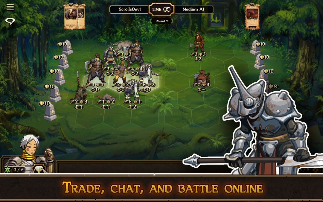 Scrolls screenshot game