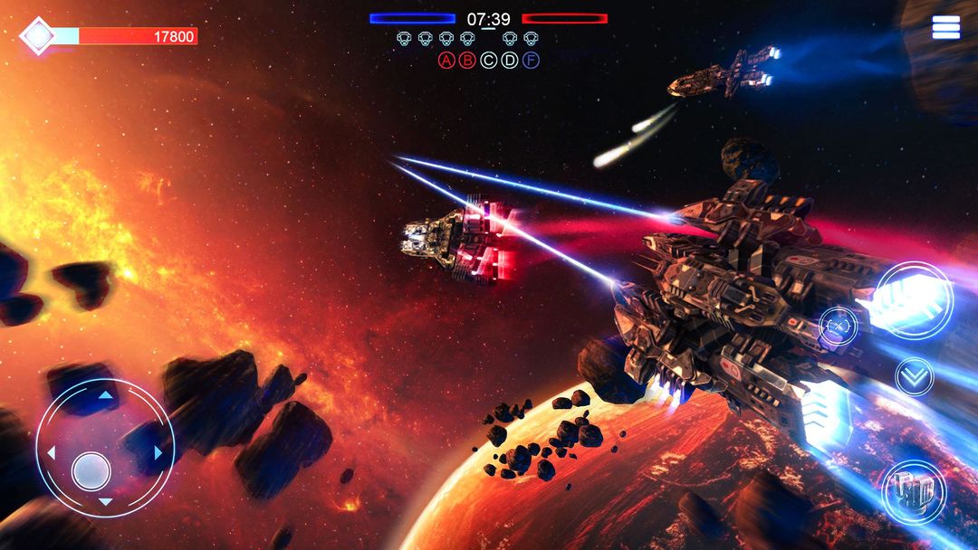 《星際部隊：太空射擊》 ภาพหน้าจอเกม