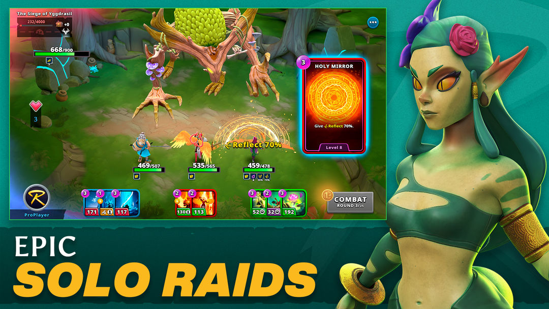 Screenshot of Elemental Raiders
