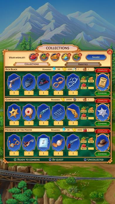 Jewels of the Wild West: Match ภาพหน้าจอเกม