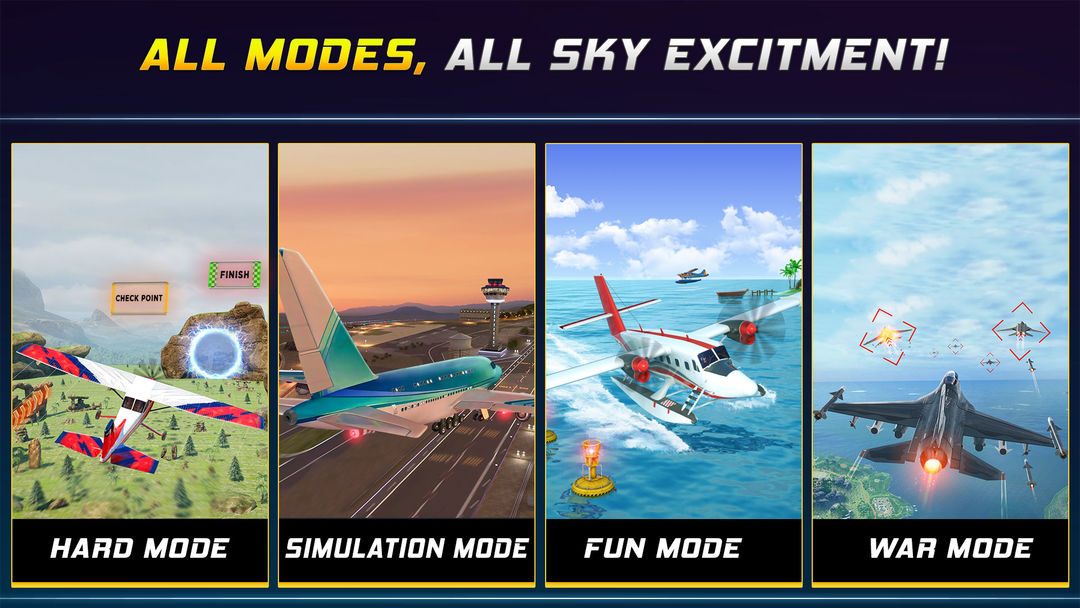 Airplane Game 3D: Flight Pilot screenshot game