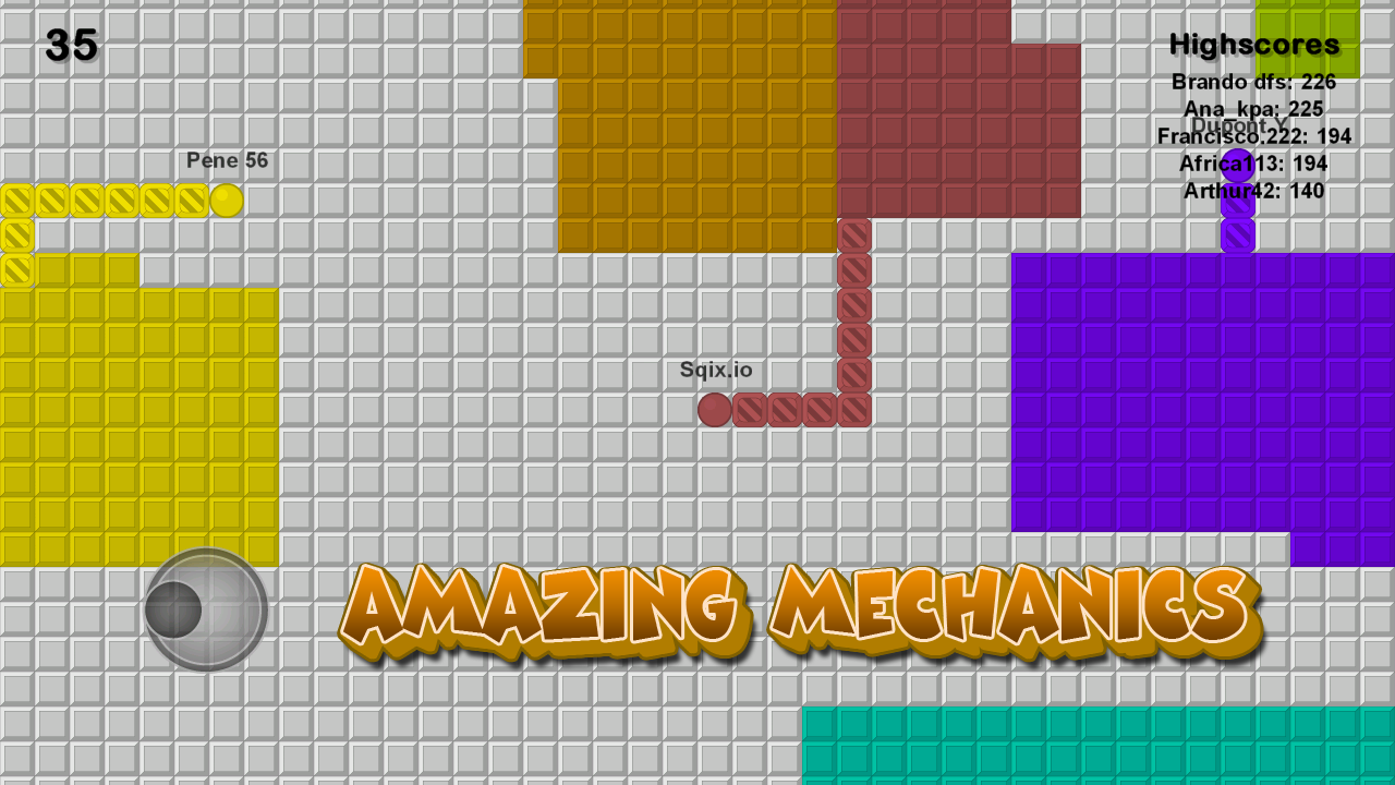 Sqixx.io ภาพหน้าจอเกม