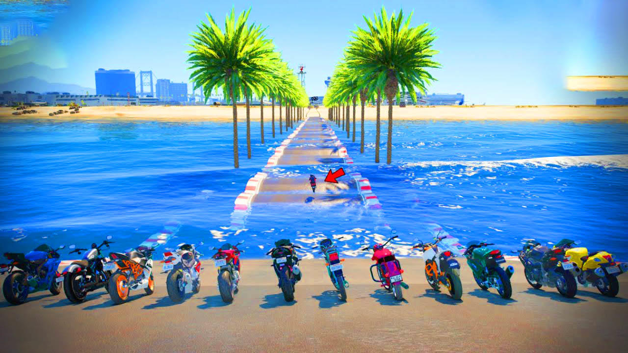 Indian Bikes Driving 3D Games Game Screenshot