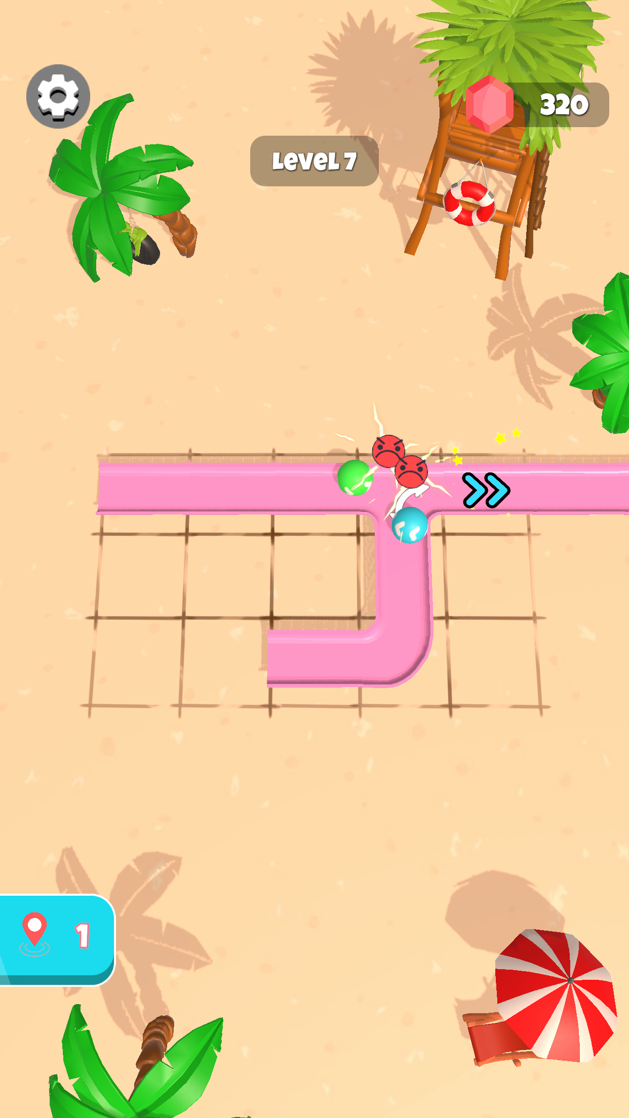 Ball Road Puzzle screenshot game