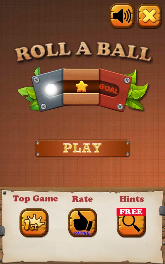 Roll a Ball: Free Puzzle Unlock Wood Block Game screenshot game