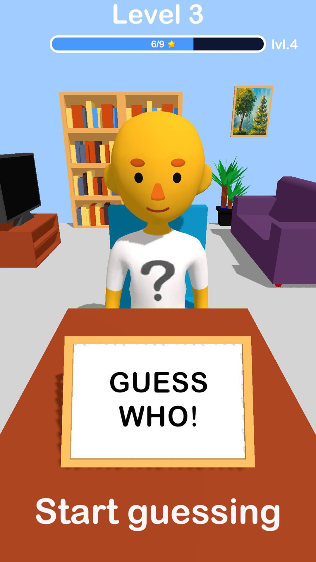 Who am I? Game Screenshot