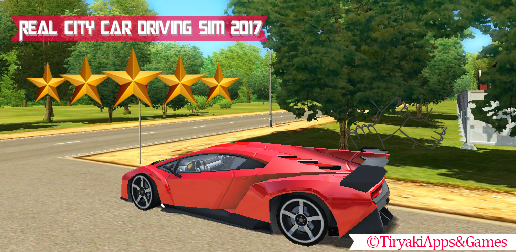 Banner of Simulador de conducción de automóviles en la ciudad real 2017 12