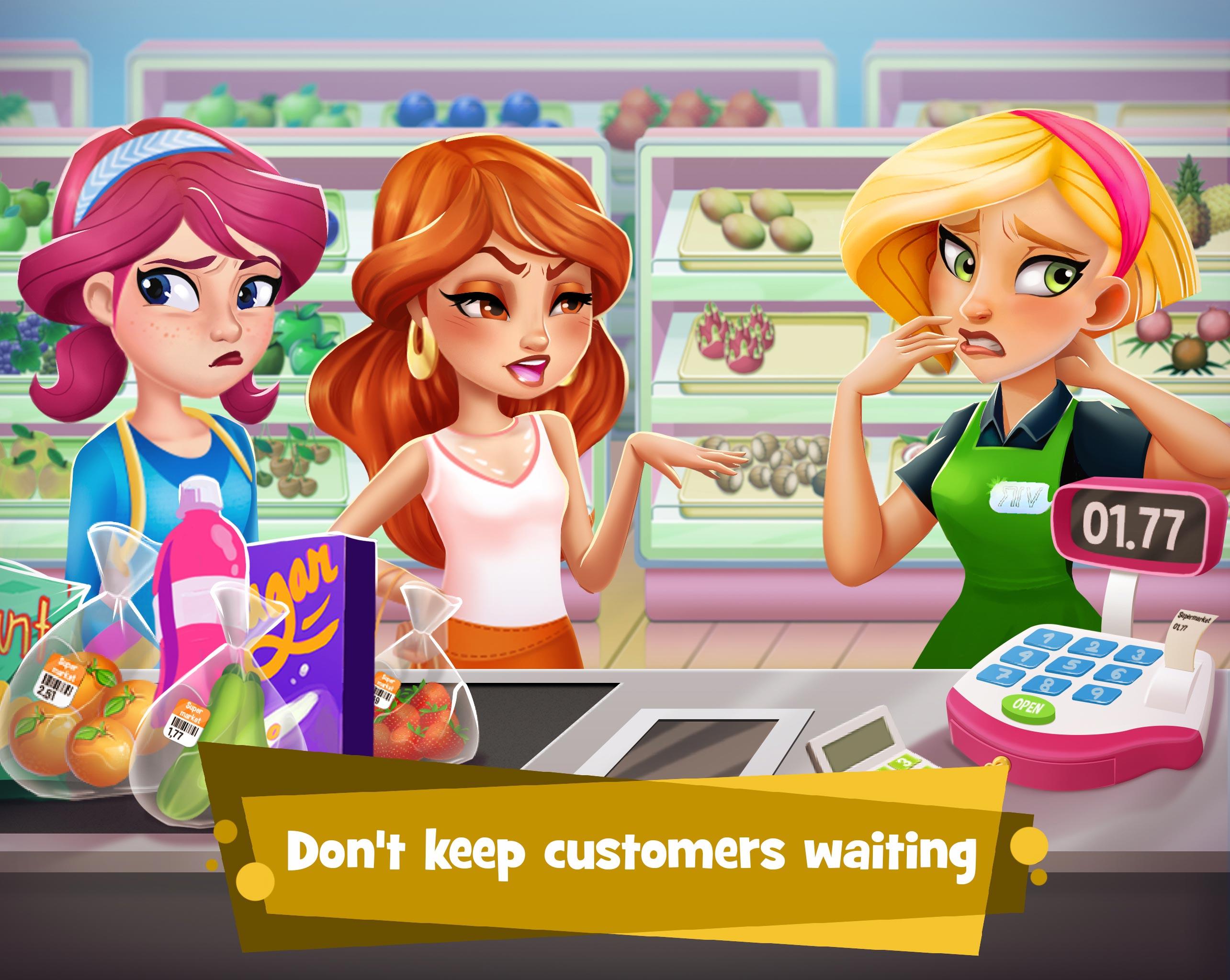 Supermarket Manager Simulator Game Screenshot