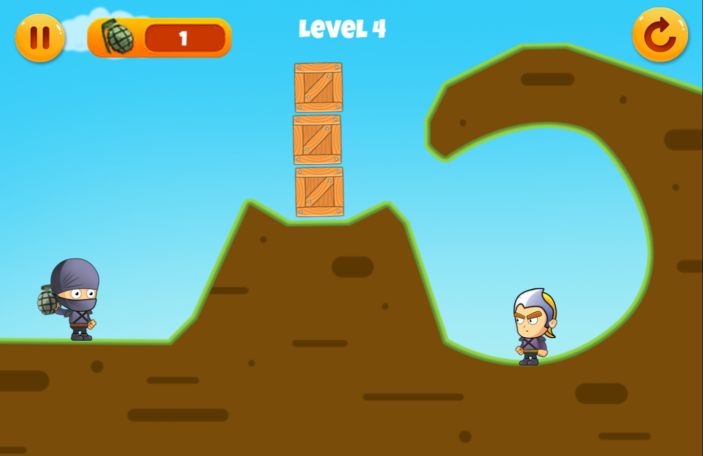 Explosive Commander Game Screenshot