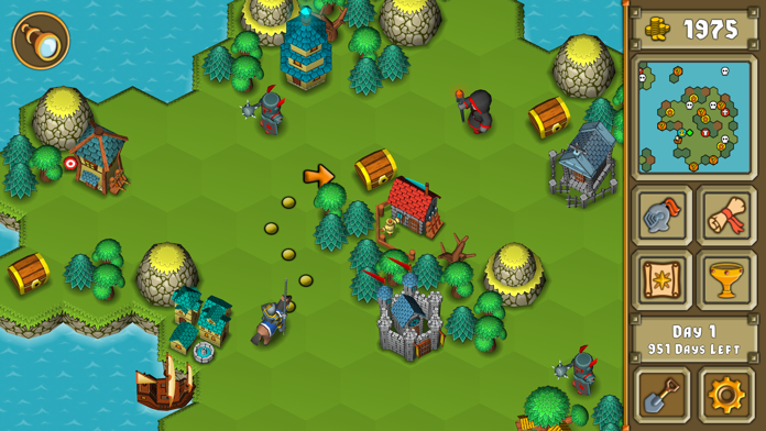 Heroes : A Grail Quest Game Screenshot