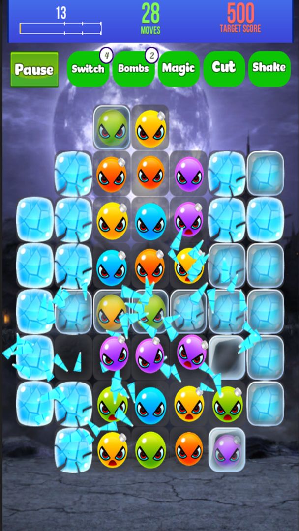 Monster Blast Jelly Mania screenshot game