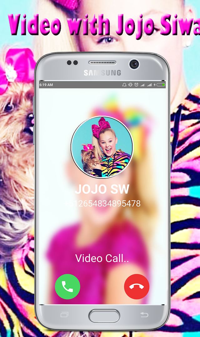 Cute JJ Girl Call You - Video Call Simulator遊戲截圖