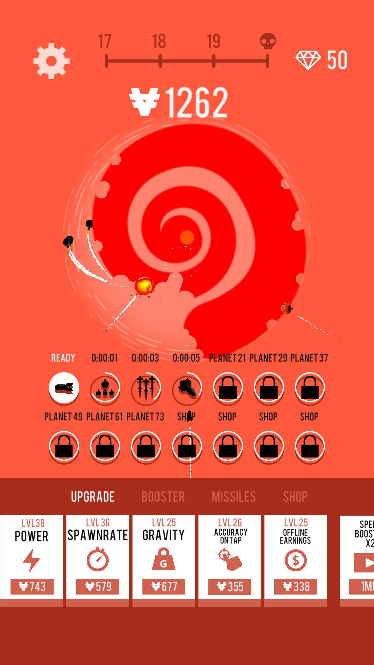Planet Bomber! ภาพหน้าจอเกม