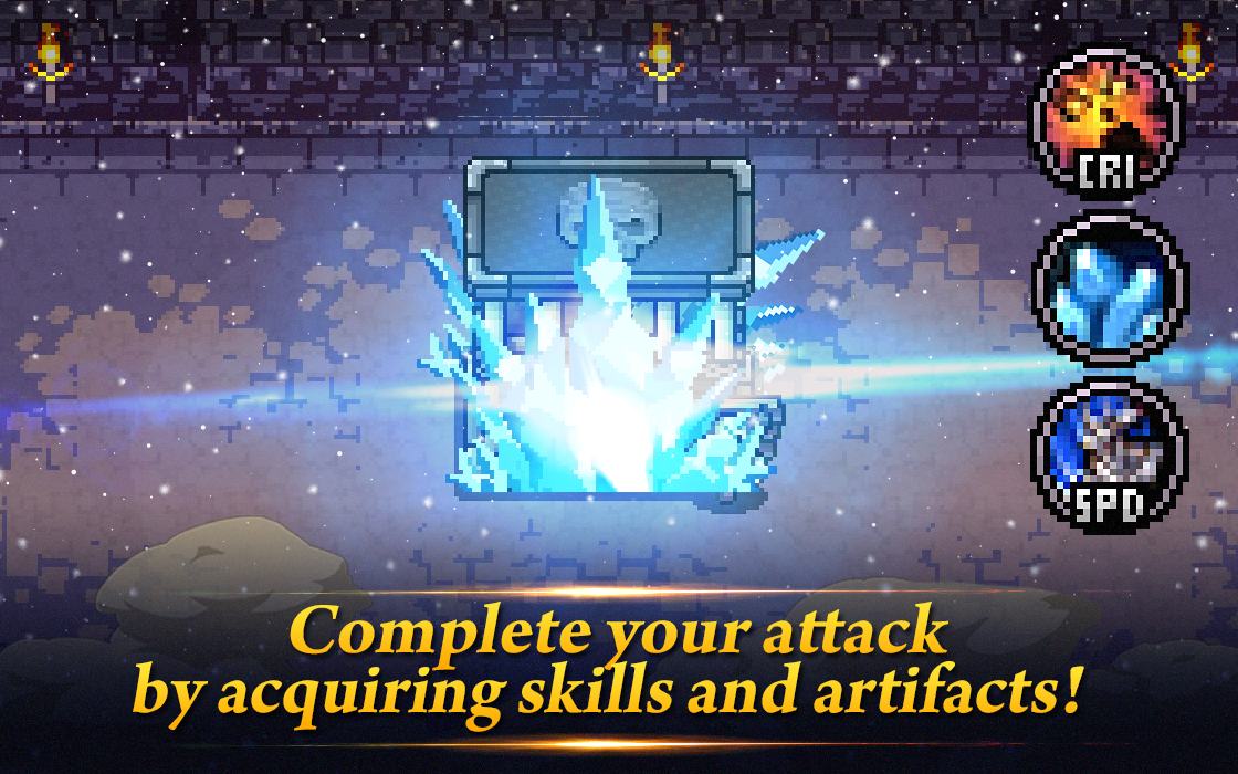Monster gate - Summon by tap Game Screenshot