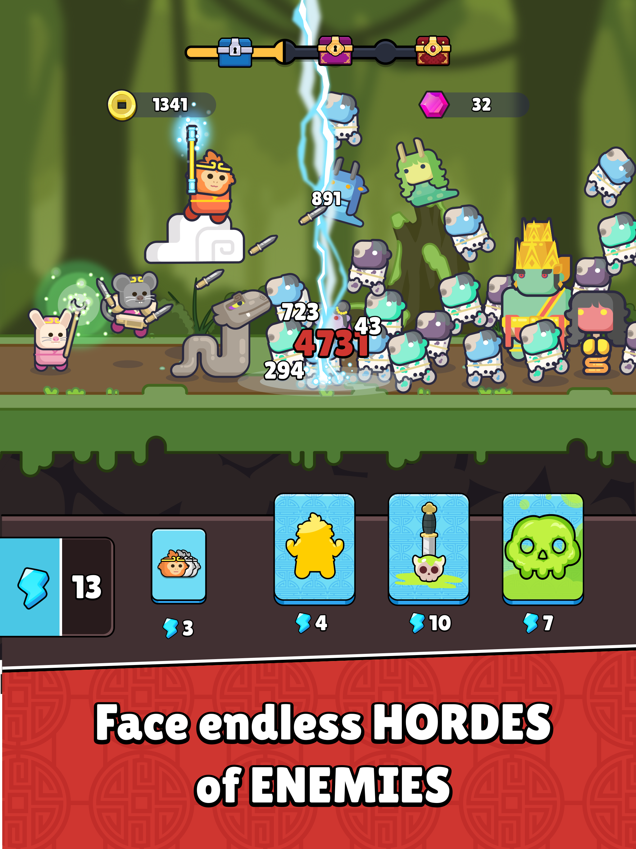 Monkey King: Legend of Heroes Game Screenshot