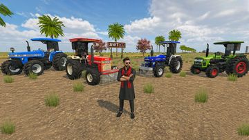 Indian Farm Simulator Tractor Game Screenshot