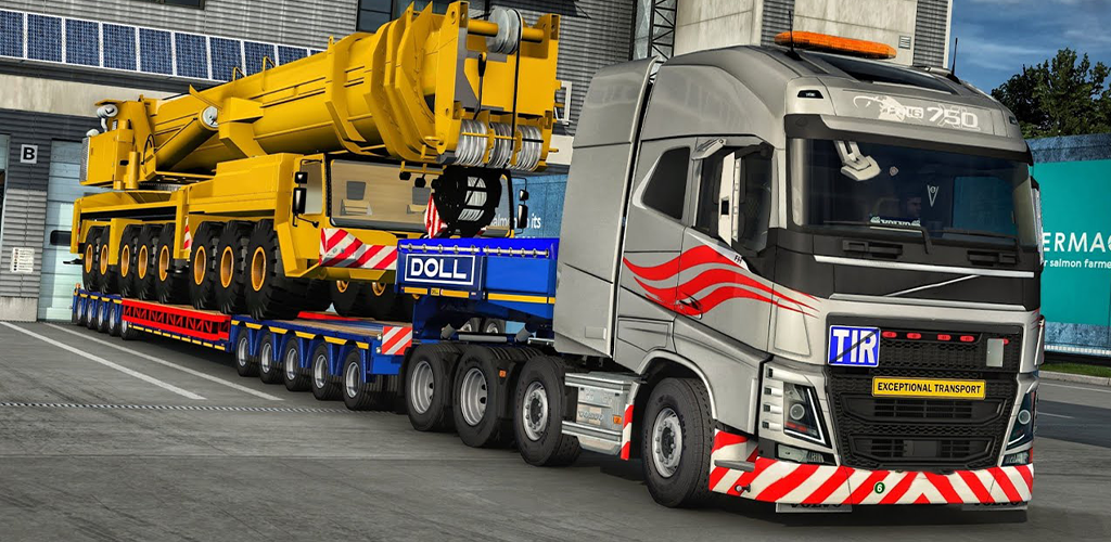 Banner of US Truck Simulator Game 2024 